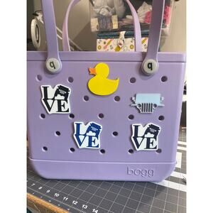 Lot of 5 Slightly Imperfect Jeep Themed Bogg Bag Charms